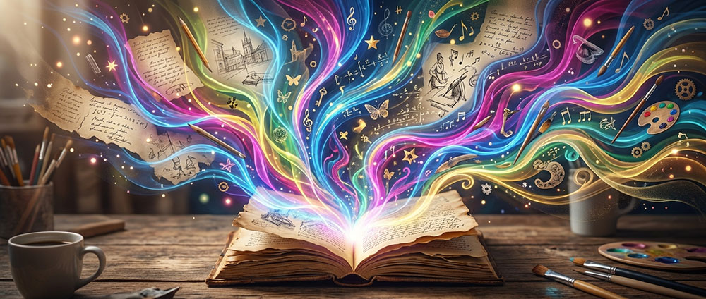 کتاب برای افزایش خلاقیت