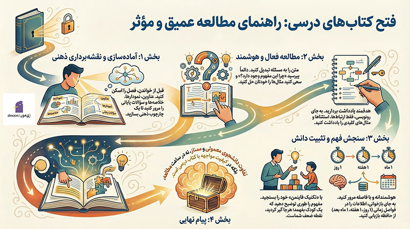 چگونه کتاب های درسی بخوانیم
