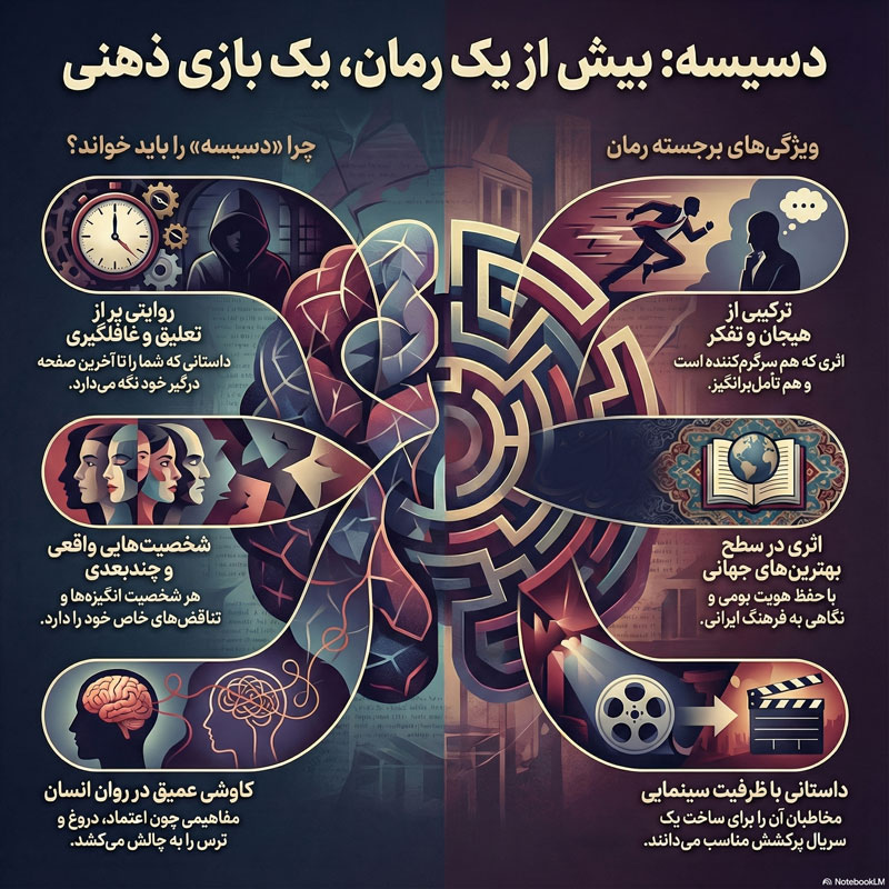 رمان دسیسه اثر بهاره کریمی