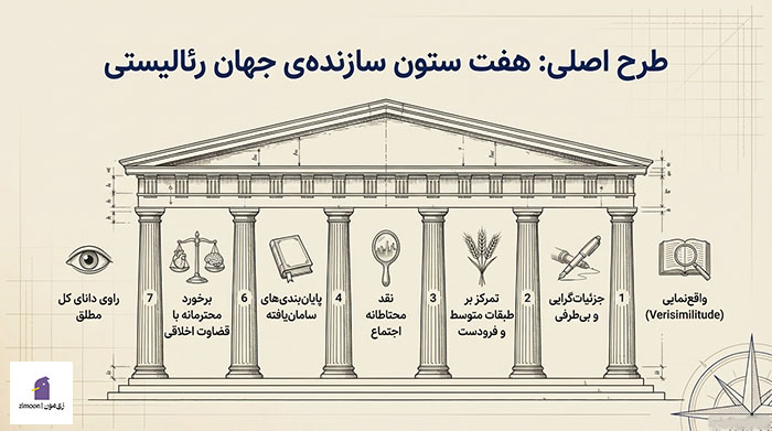 ویژگی‌های مکتب رئالیسم