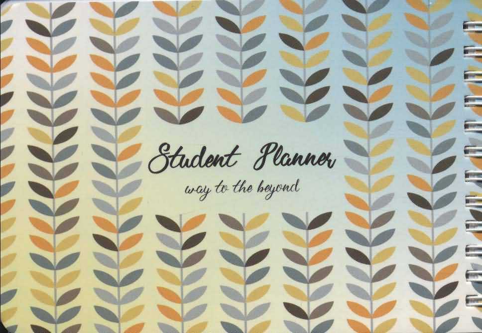 دفترچه یادداشت student planner (کد 501)  (سیمی)