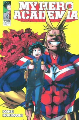 مانگا 01 (MY HERO ACADEMIA  آکادمی قهرمان من)  (انگلیسی)  (کمیک استریپ)  (تک زبانه)