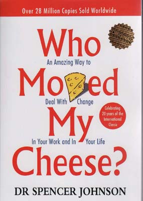 WHO MOVED MY CHEESE  چه کسی پنیر مرا جا به جا کرد (زبان اصلی)  (تک زبانه)