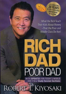 RICH DAD POOR DAD  پدر پولدار  پدر بی پول (زبان اصلی)  (تک زبانه)