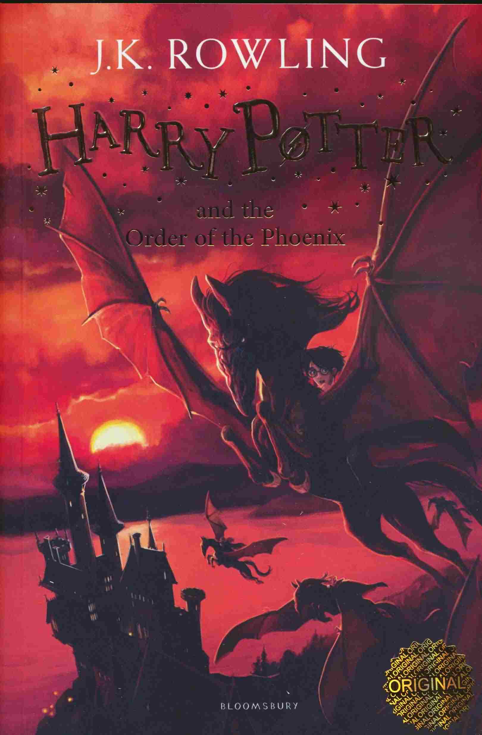 HARRY POTTER AND THE ORDER OF THE PHOENIX 5  هری پاتر و محفل ققنوس 5 (زبان اصلی  انگلیسی)