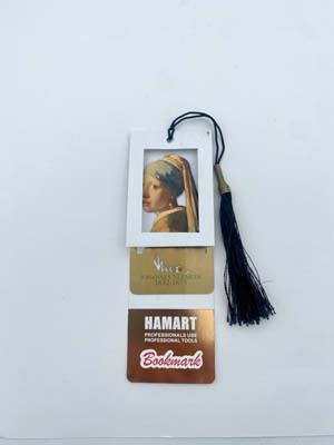 نشانه کتاب مشاهیر  MEER (بوک مارک  کد 721)  (فلزی)