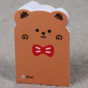 دفترچه یادداشت حیوانات بانمک (خرس قهوه ای  کد 12006)