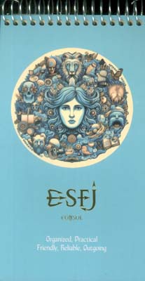 دفتر یادداشت خط دار سرو (ESFJ  کدC  112)  (سیمی)