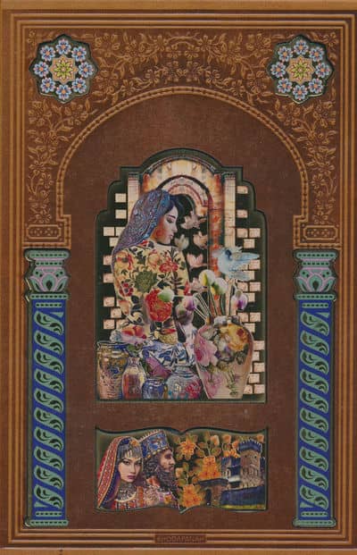 داستان های هزار و یک شب (متن کامل)  (ترمو  پلاکدار رنگی)