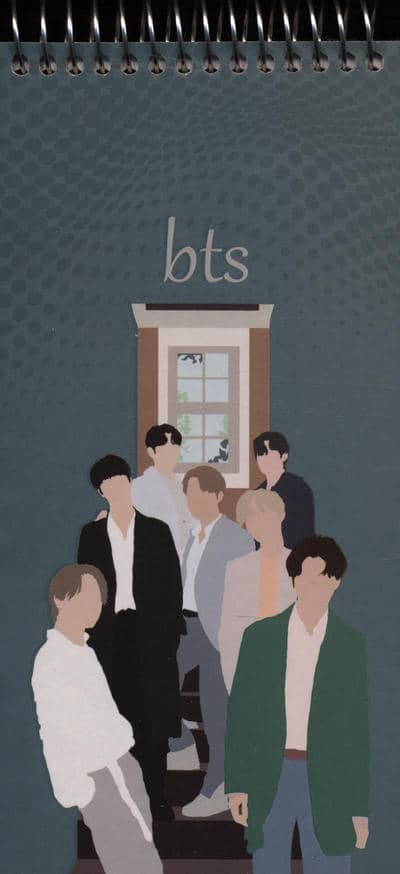 دفتر یادداشت BTS (کد b1)  (سیمی)