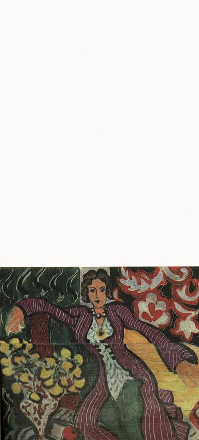 دفترچه یادداشت بی خط فیلیپ نت (تاریخ هنر 20  HENRI MATISSEWOMAN IN A PURPLE COAT)