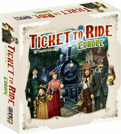بسته بازی کارتی تیکت تو راید اروپا (TICKET TO RIDE EUROPE)