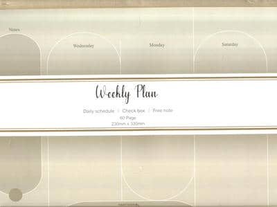 دفتر برنامه ریزی (پلنر هفتگی  WEEKLY PLANNER)  (کد 885)