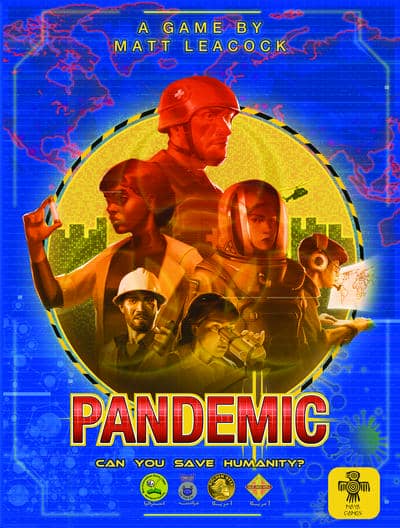 بسته بازی کارتی پندمیک (PANDEMIC)