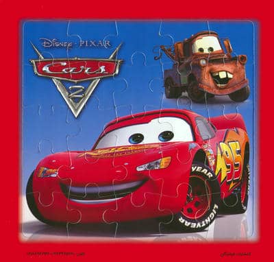 پازل 20 تکه پشت وایت بردی ماشین ها