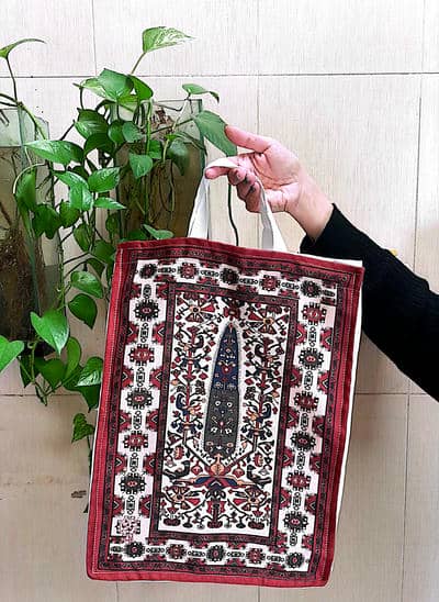 کیف پارچه ای قدیما (کد SB 33)