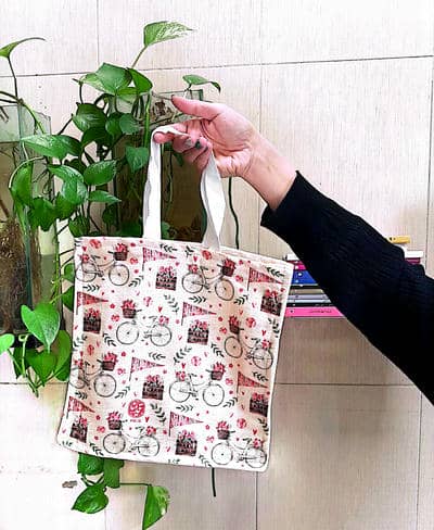 کیف پارچه ای (کد KM30)
