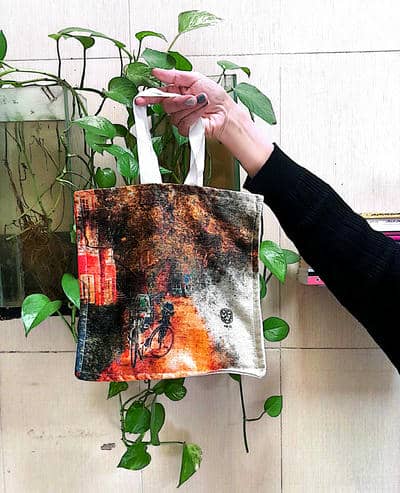کیف پارچه ای (کد KM32)