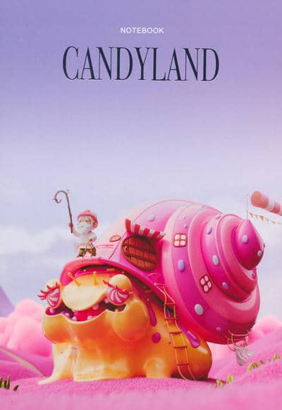 دفتر یادداشت خط دار  (CANDYLAND  کد 479)