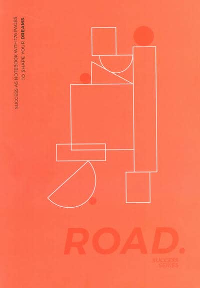 دفتر یادداشت خط دار  PASSION (طرح ROAD  کد 728)  (شمیز رقعی)
