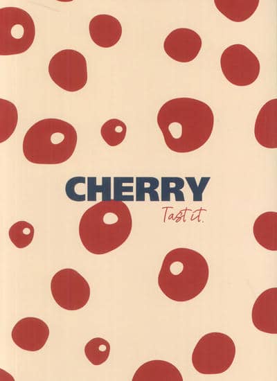 دفتر یادداشت خط دار  PASSION (طرح CHERRY  کد 967)  (شمیز رقعی)