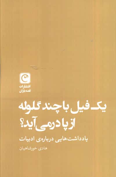 یک فیل با چند گلوله از پا در می آید (یادداشت هایی درباره ادبیات)