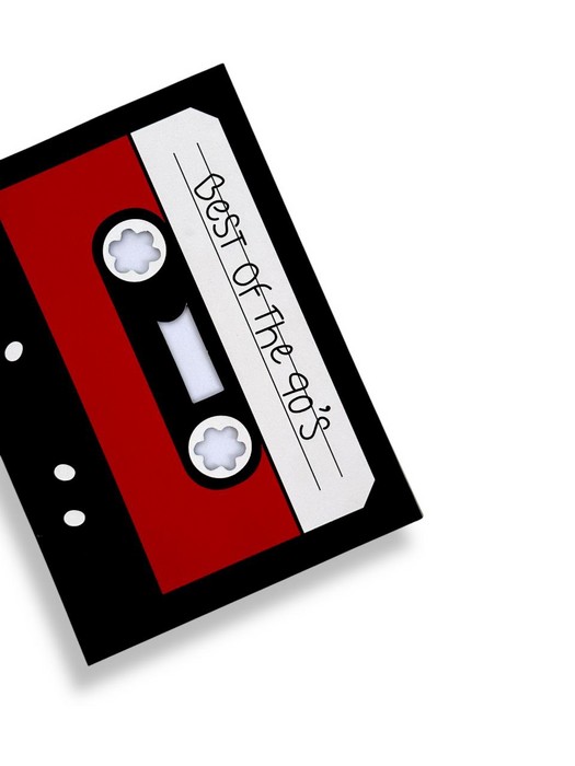 دفتر یادداشت خط دار RETRO (طرح BEST OF THE 90S  کد 971) (شمیز  وزیری)