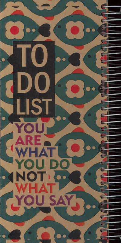 دفتر یادداشت خط دار (TO DO LIST  کد 209)  (سیمی زرکوب  پالتویی)