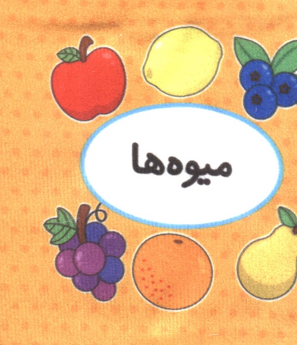 اولین کتاب تصویری من (میوه ها)  (2زبانه)