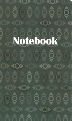 دفتر یادداشت خط دار NOTEBOOK (کد U 6) شمیز  رقعی