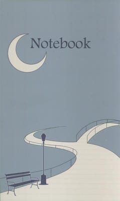 دفتر یادداشت خط دار NOTEBOOK (کد U 2)  شمیز  رقعی