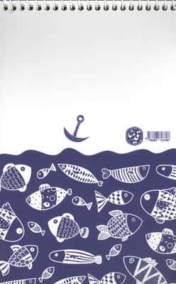 دفترچه یادداشت بی خط قدیما (کد 708)  (چند طرح  سیمی)