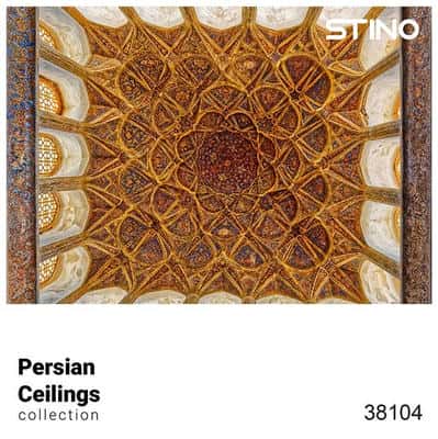 پازل شیشه ای استینو 500 تکه طرح سقف های ایرانی (کد 38104)  (باجعبه)