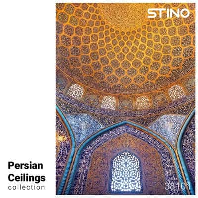 پازل شیشه ای استینو 500 تکه طرح سقف های ایرانی (کد 38101)  (باجعبه)