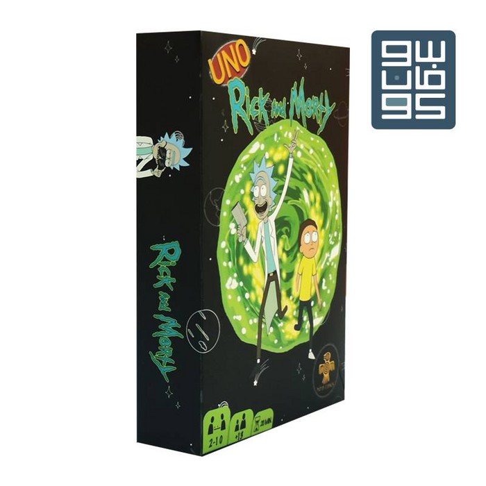 بسته بازی کارتی اونو ریک و مورتی (RICK AND MORTY)   (باجعبه)