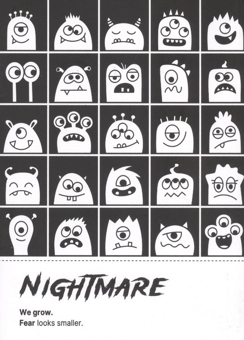 دفتر یادداشت طرح NIGHTMARE (کد 067) رقعی
