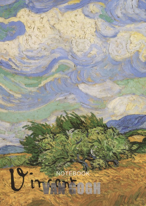دفتر یادداشت خط دار ونگوگ (VAN GOGHکد 319) (شمیز  جیبی)
