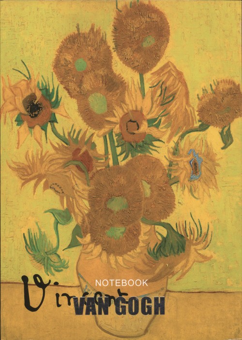 دفتر یادداشت خط دار ونگوگ (VAN GOGHکد 302) (شمیز  جیبی)