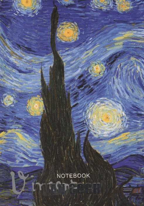 دفتر یادداشت خط دار ونگوگ (VAN GOGHکد 289) (شمیز  جیبی)