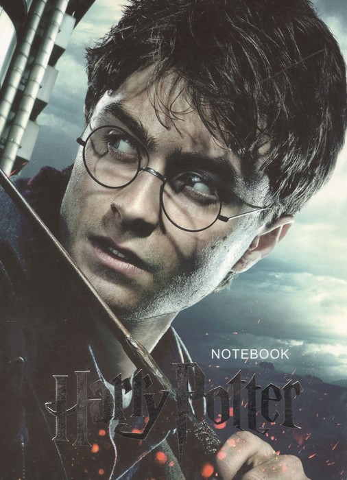 دفتر یادداشت خط دار هری پاتر (HARRY POTTERکد 555) (شمیز  جیبی)