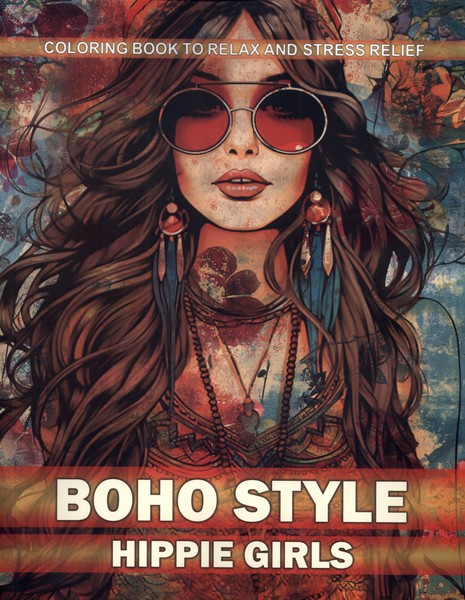 رنگ آمیزی boho style 
