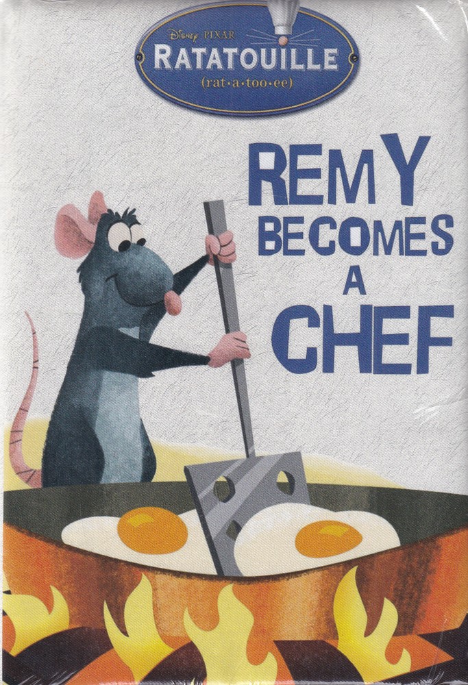Walt Disney 16   Remy Becomes a Chef  موش سرآشپز (با روکش پارچه ای)