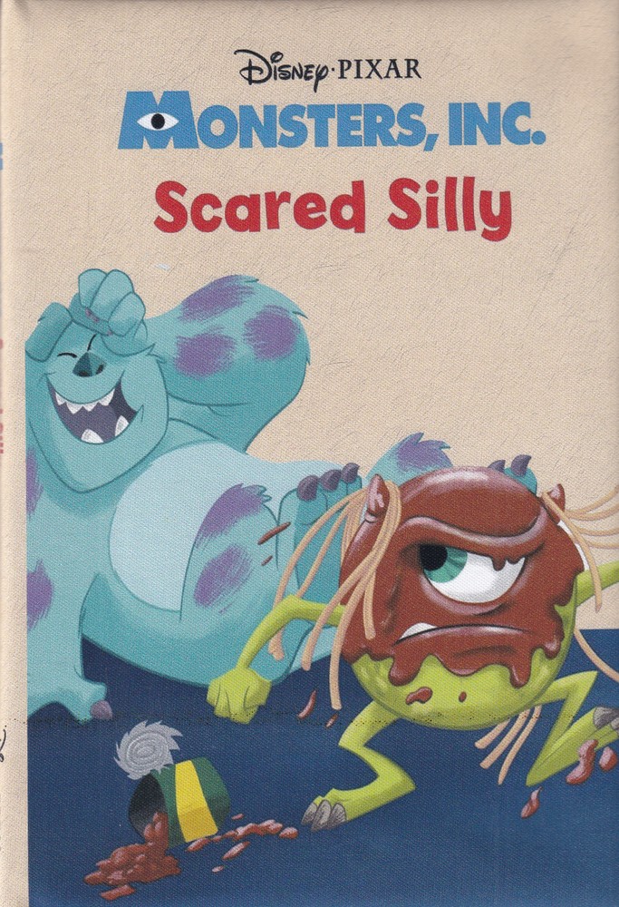 Walt Disney 15   Monsters INC Scared Silly مدرسه هیولاها   احمق ترسو (با روکش پارچه ای)