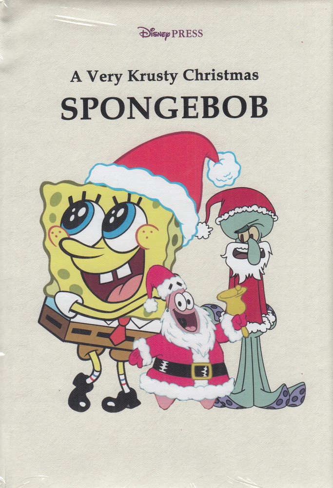  Walt Disney 22   A Very Krusty Christmas Spongebob  یک کریسمس خیلی خرچنگی با روکش پارچه ای