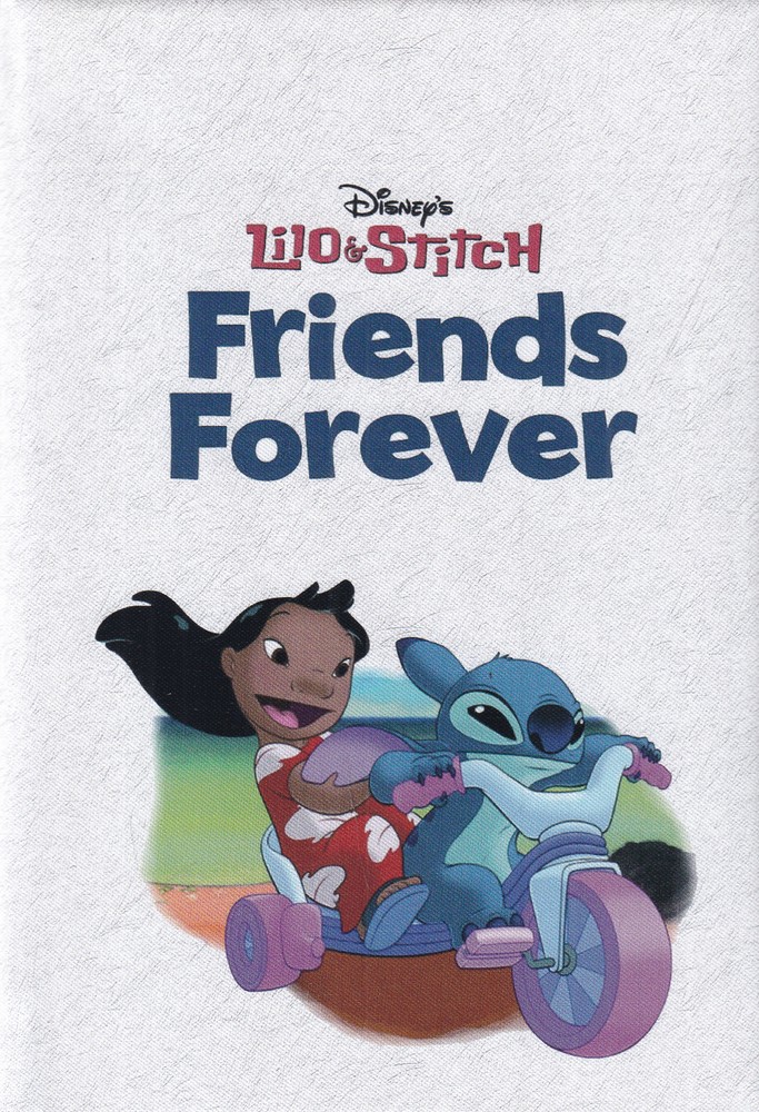 Walt Disney 13   Lio and Stitch   Friends Forever   لیلو و استیچ   دوستان همیشگی (با روکش پارچه ای)