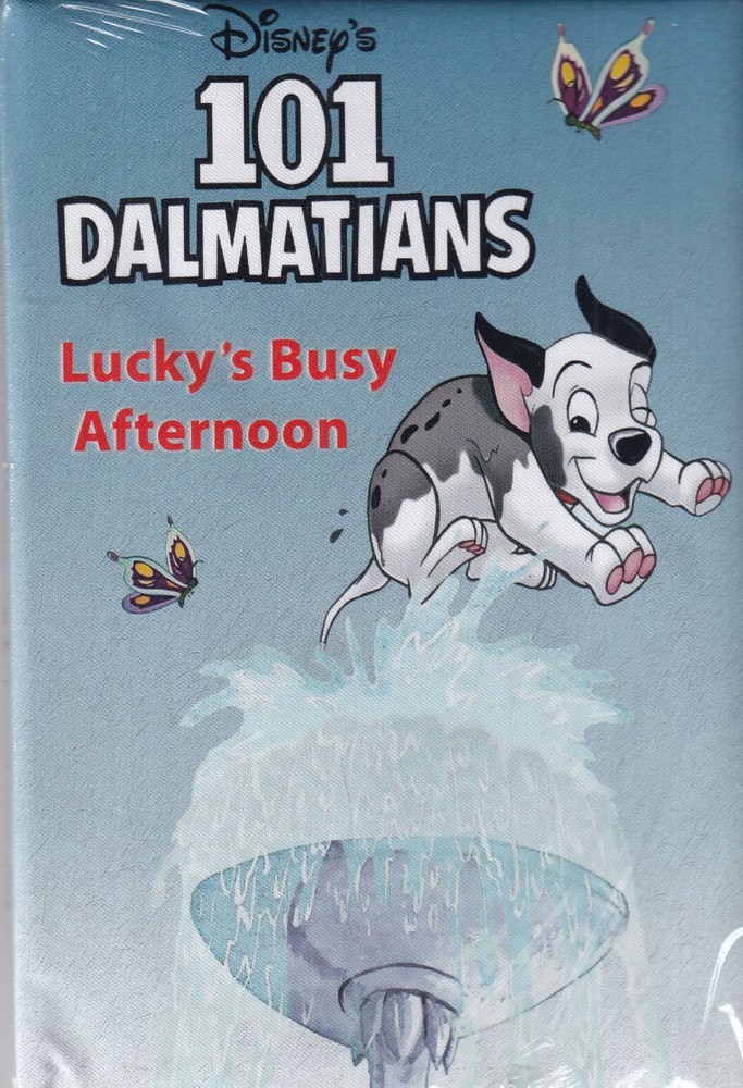 Walt Disney 14   101 Dalmatins   Luckeys Busy Afternoon   101 سگ خالدار   بعد از ظهر شلوغ لاکی ( با روکش پارچه ای)