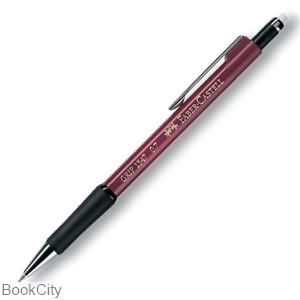 اتود 0.7mm قرمز با پاککن چرخشی FABER CASTEL 1347 Grip