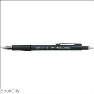 اتود 0.7mm مشکی با پاککن چرخشی FABER CASTEL 1347 Grip