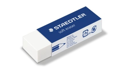 پاک کن سفید سافت متوسط استدلر (STAEDTLER)