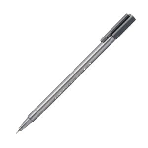 روان نویس نوک نمدی خاکستری تیره تریپلاس 03 استدلر (STAEDTLER)
